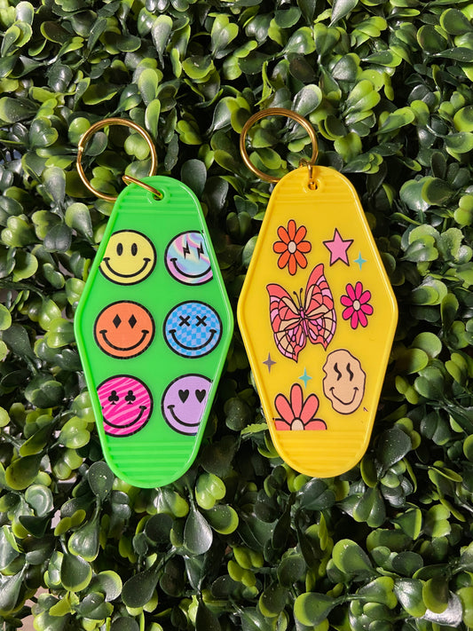 Groovy keychains